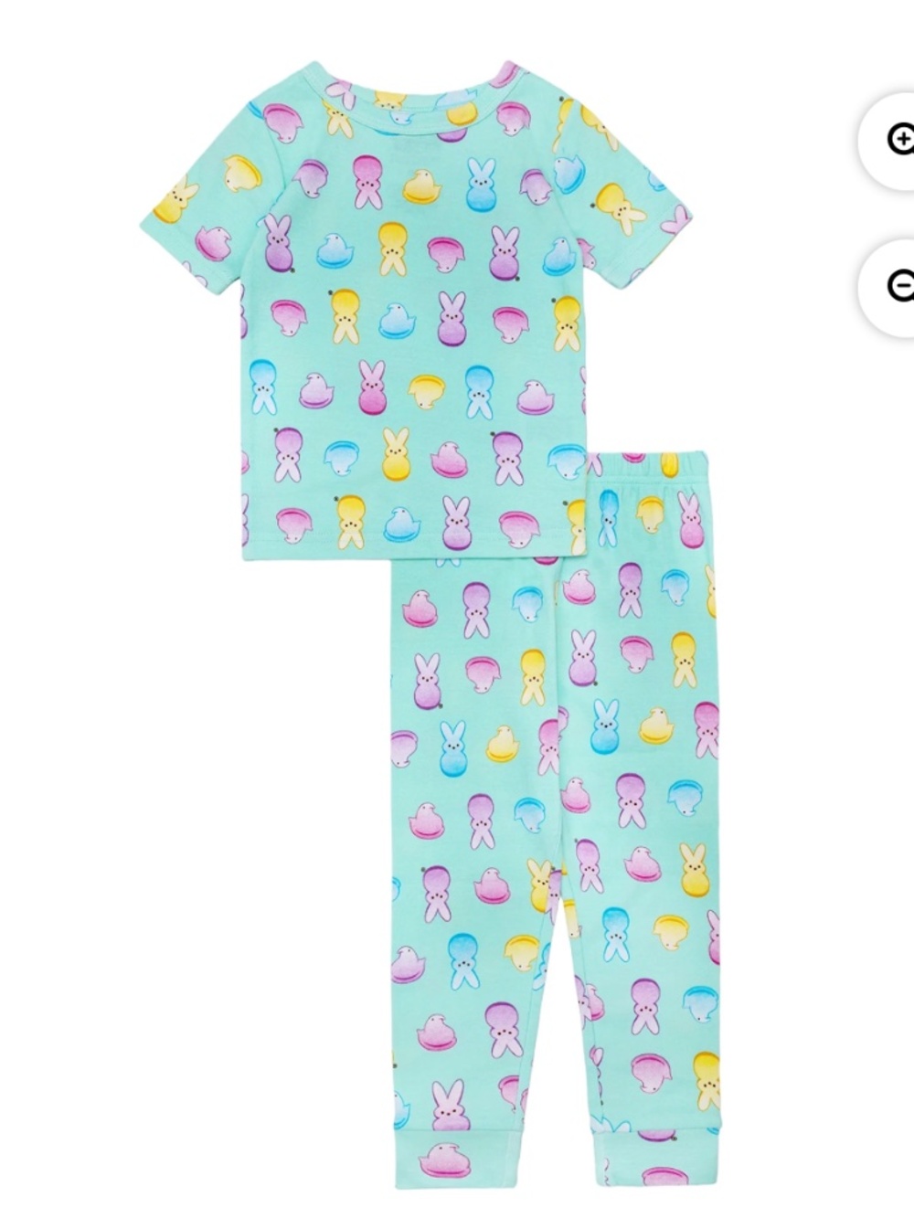 Peeps Unisex Blue 2 PC Pajama Set Size 5T NWT